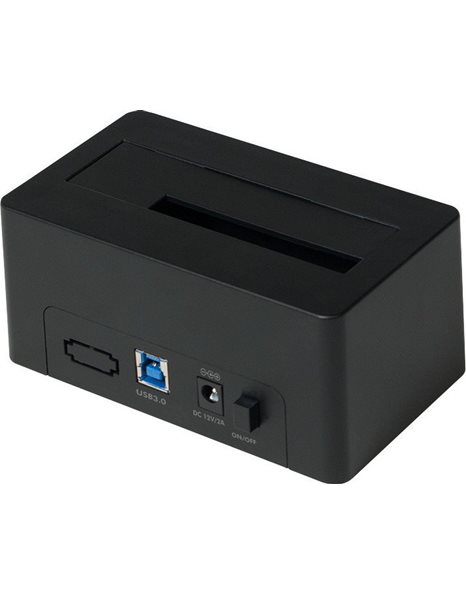 LogiLink Quickport USB 3.0 for 2.5+3.5-inch SATA HDD/SSD, Black (QP0026)