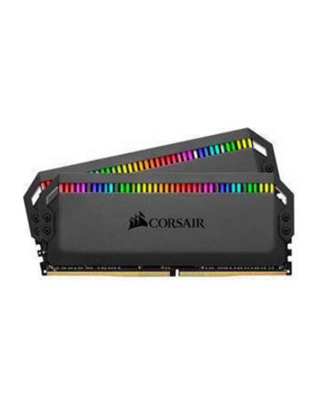 Corsair Dominator Platinum RGB 64GB Kit (2x32GB) 3200MHz DDR4 CL16, 1.35V, Black, Heat Spreader (CMT64GX4M2C3200C16)
