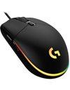 Logitech G203 LIGHTSYNC RGB Wired Gaming Mouse, Black (910-005790)