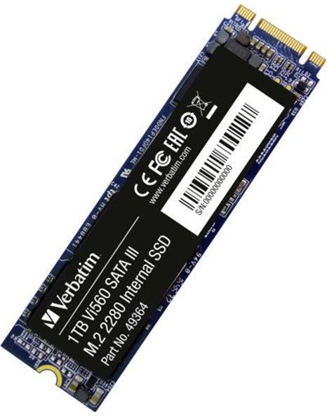 Verbatim Vi560 S3 1 TB SSD M.2, SATA3, 560MBps (Read)/ 520MBps (Write) (49364)