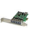StarTech 7-Port PCI Express USB 3.0 Card - Standard and Low-Profile Design (PEXUSB3S7)