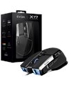 EVGA X17 Gaming Mouse, Wired, Black, Customizable, 16,000 DPI, 5 Profiles, 10 Buttons, Ergonomic (903-W1-17BK-K3)