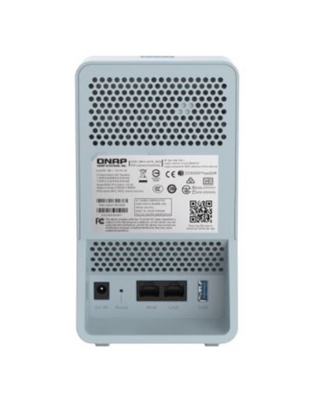 QNAP QMiro-201W  Tri-Band Wi-Fi Mesh AC2200 SD-WAN Router (QMIRO-201W)