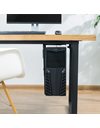LogiLink Adjustable And Rotatable Desk/Wall Computer Mount, Black (EO0005)
