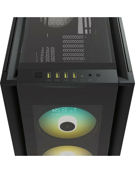 Corsair iCUE 7000X RGB, Full Tower, ATX, USB3.0, No PSU, Tempered Glass PC Case, Black (CC-9011226-WW)