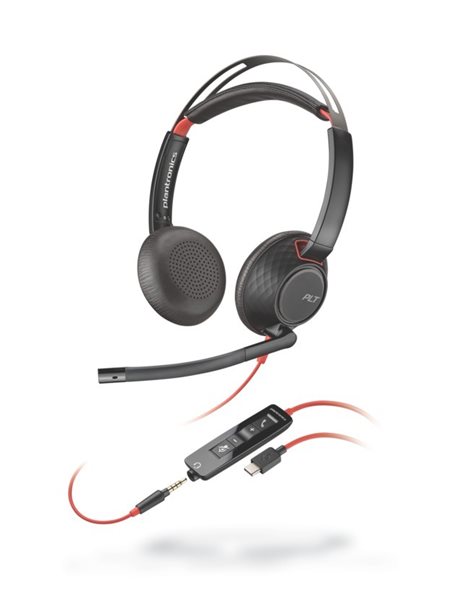 Plantronics Poly Blackwire 5220 USB-A Headset (207576-201)