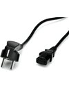 Roline Schuko IEC C13 Cable 2m, Black (19.08.1018-50)