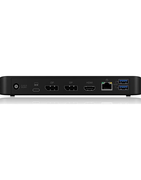 RaidSonic IcyBox 10-in-1 USB Type-C Dock with PD 85W, Black (IB-DK2405-C)