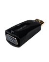 LogiLink HDMI Adapter, A/M To VGA/F & 3.5mm/Female, 1080p, Black (CV0107)