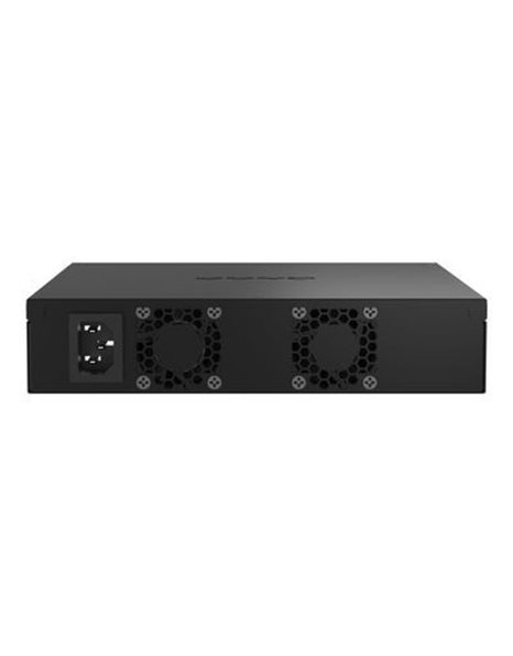 Qnap 10GbE & 2.5GbE Layer 2 Web Managed Half-Width Rackmount 1U Switch, 10 Connections, Black (QSW-M2108R-2C)