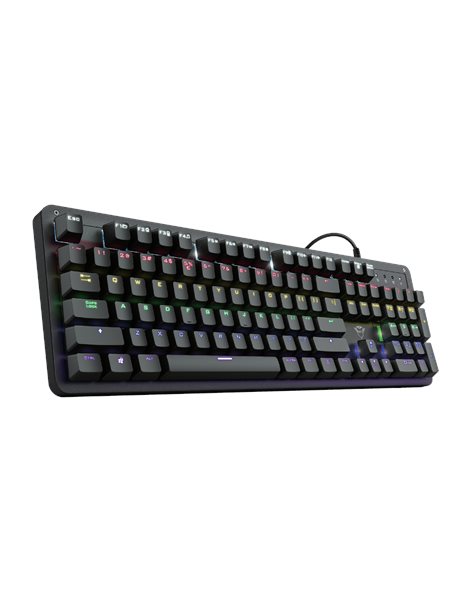 Trust GXT 863 Mazz Wired Mechanical Gaming Keyboard, Black (24200)