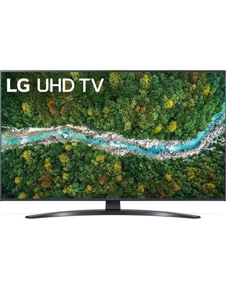LG 55UP78003LB, 55-Inch 4K UHD Smart TV, 3840x2160, 16:9, HDR, LAN, WiFi+BT, USB, HDMI, Black (55UP78003LB)
