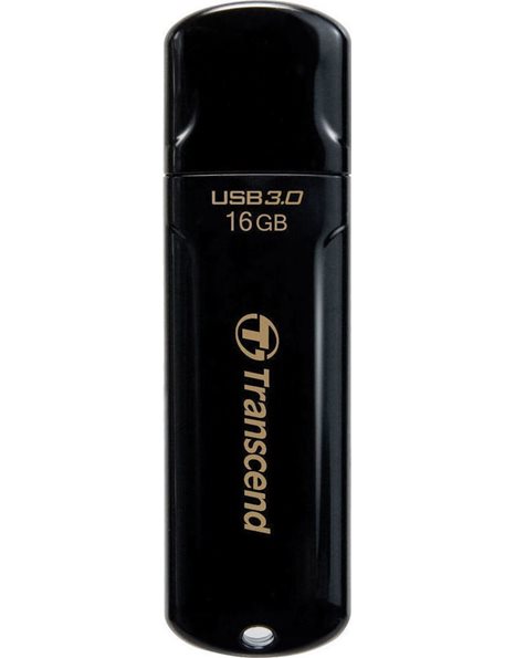 Transcend JetFlash USB Stick 700, USB 3.0, 16GB, Black (TS16GJF700)