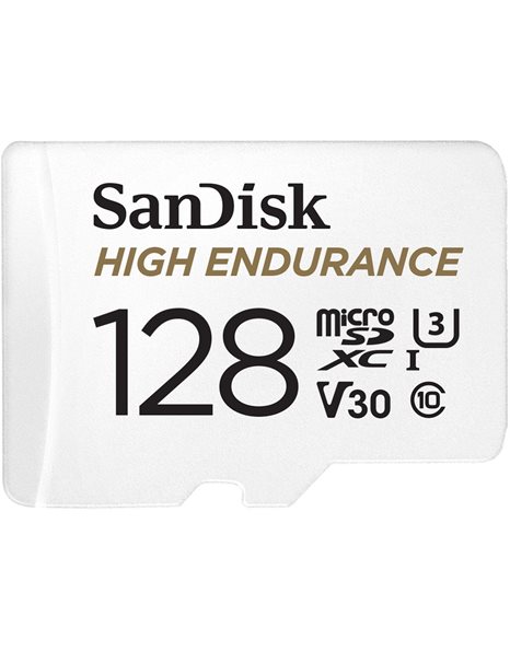 Sandisk High Endurance microSDXC 128GB Class 10 U3 (SDSQQNR-128G-GN6IA)