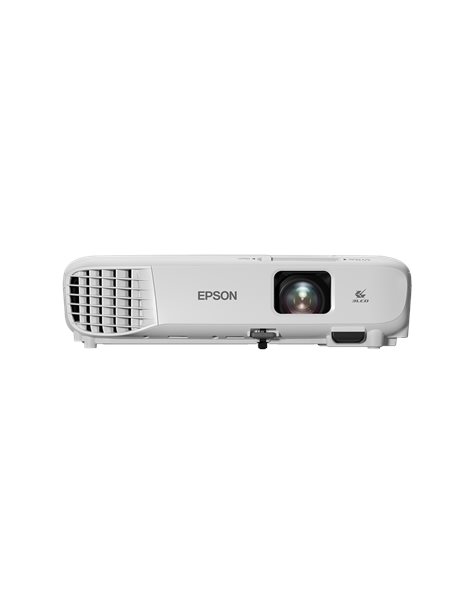 Epson EB-W06 3LCD Projector, 1280x800, 16:10, 16000:1 Contrast, 3700 Lumens, USB, HDMI, VGA (V11H973040)