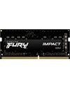 Kingston Fury Impact 16GB 2666MHz SODIMM DDR4 CL15 1.2V, Black (KF426S15IB1/16)