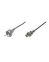 Digitus Power Cable 3xF C5 Schuko Plug 1.8m (ak-440103-018-s)