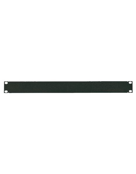 LogiLink 19 Solid Blank Panel 1U, black (PN101B)