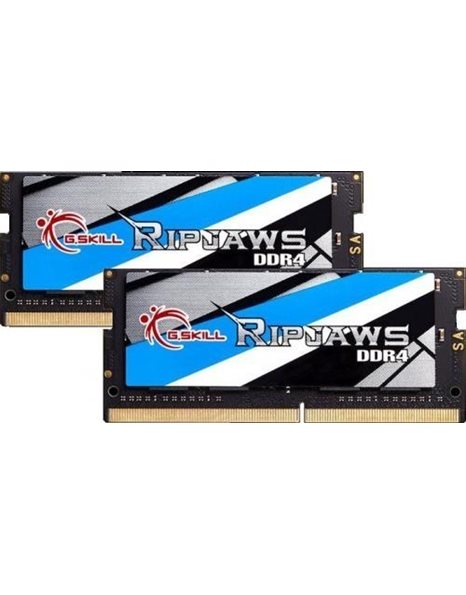 G.Skill Ripjaws 64GB Kit (2x32GB) 3200MHz SODIMM DDR4 CL22 1.20V, Black (F4-3200C22D-64GRS)