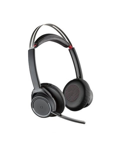 Plantronics Voyager Focus UC B825 Wireless Headset, Black (202652-103)