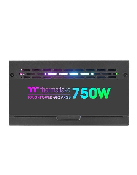 Thermaltake Toughpower GF2 ARGB 750W Power Supply, 80+ Gold, ATX, 140mm Fan, Active PFC, Fully Modular (PS-TPD-0750F3FAGE-2)