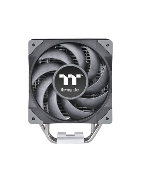 Thermaltake Toughair 510 CPU Cooler, 120mm Fan, Black Silver (CL-P075-AL12BL-A)