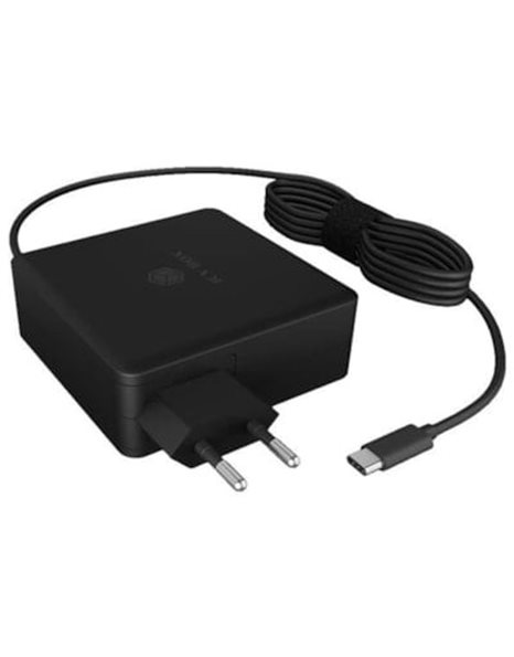 Raidsonic Icy Box Plug-in charger for USB Power Delivery Fast charging, Black (IB-PS101-PD)