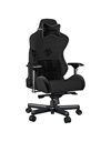 Anda Seat T-Pro II Gaming Chair, Fabric With Alcantara Stripes, Black (AD12XLLA-01-B-F)