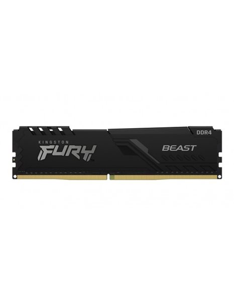 Kingston Fury Beast 8GB 3200MHz UDIMM DDR4 CL16 1.35V, Black (KF432C16BB/8)