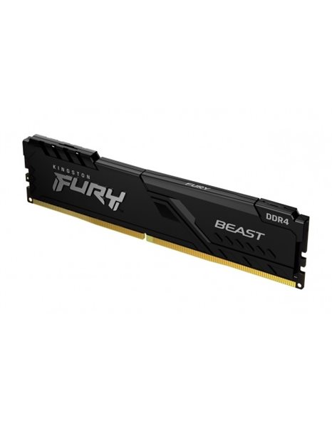 Kingston Fury Beast 16GB 3200MHz UDIMM DDR4 CL16 1.35V, Black (KF432C16BB/16)