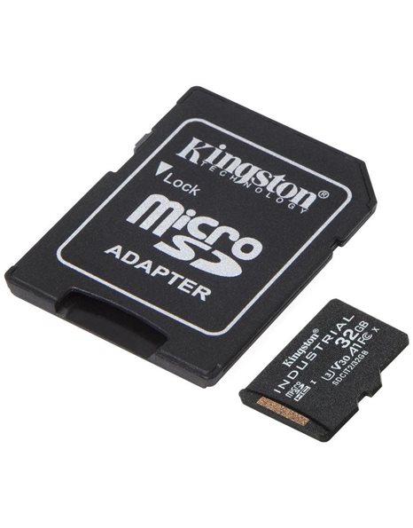 Kingston Industrial 32GB UHS-1 U3 microSD Card (SDCIT2 / 32GB)