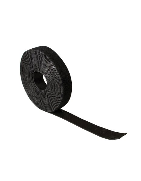 LogiLink Cable Strap, Velcro Tape, 10m, Black (KAB0055)