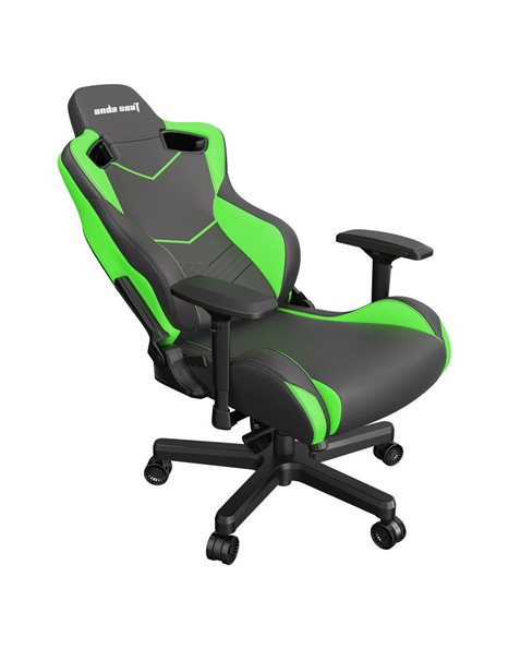 Anda Seat AD12XL Kaiser-II Gaming Chair, Black/Green (AD12XL-07-BE-PV-E01)