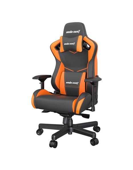 Anda Seat AD12XL Kaiser-II Gaming Chair, Black/Orange (AD12XL-07-BO-PV-O01)
