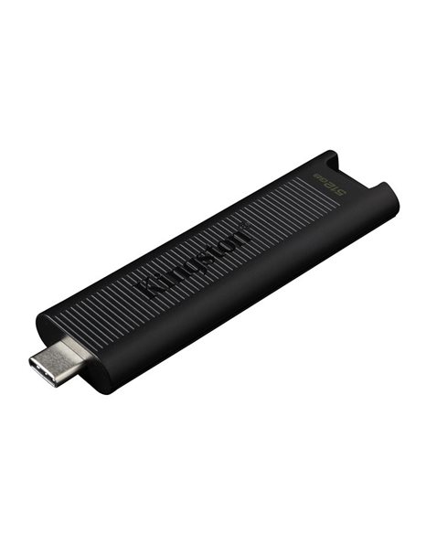 Kingston DataTraveler Max, 512GB USB Flash Drive, USB 3.2 Type-C, Black (DTMAX/512GB)