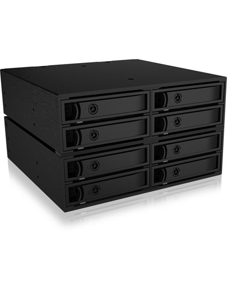 RaidSonic ICY BOX IB-2281SAS-12G  Enclosure for storage drives  2.5 (6.4 cm), Black (IB-2281SAS-12G)