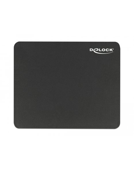 Delock Mouse Pad, 220x180mm, Black (12005)