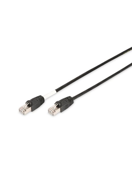 Digitus CAT 6 S/FTP Patch Cable, 3m, Black (DK-1644-030/BL-OD)
