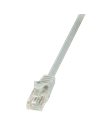 LogiLink Patch cable Econline, Cat.5e, U/UTP, grey, 1m (CP1032U)