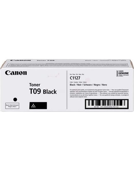 Canon T09 Black  Toner 7600 Pages (3020C006)