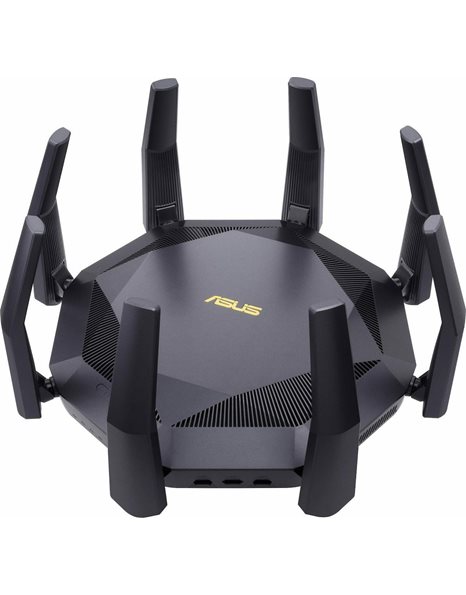 Asus RT-AX89X 12-Stream AX6000 Dual Band WiFi 6 (802.11ax) Router, Black (90IG04J1-BM3010)