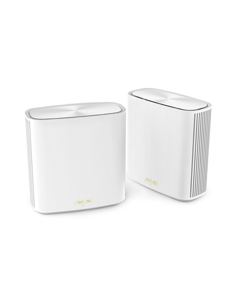 Asus ZenWiFi XD6 System WiFi 6 AX5400, 2-Pack, White (90IG06F0-MO3R40)