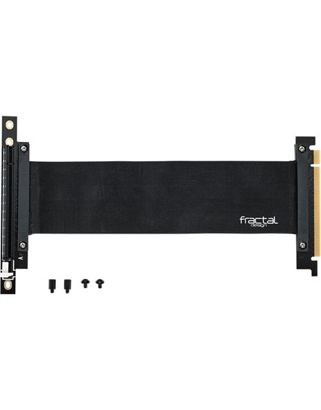 Fractal Design Flex VRC-25 Universal PCIe Riser Cable Kit, Black (FD-ACC-FLEX-VRC-25-BK)