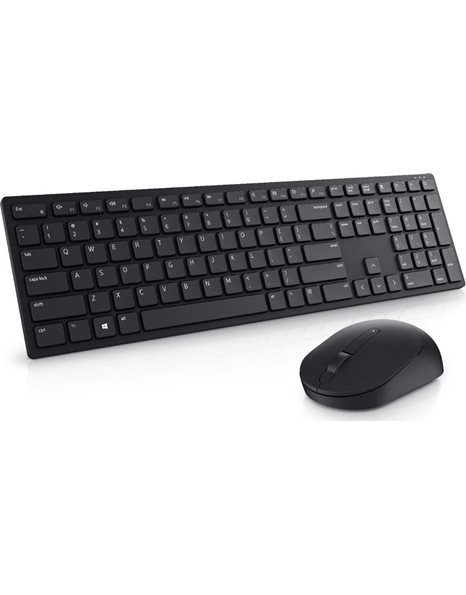 Dell Pro KM5221W Wireless Keyboard and Mouse, GR Layout, Black (580-AJRN)