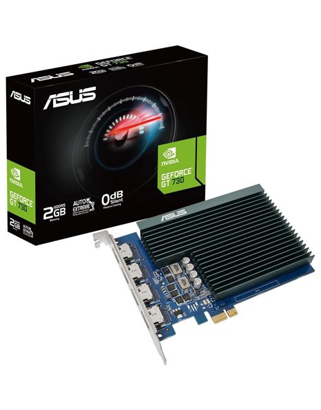Asus GeForce GT 730 4H LS 2GB GDDR5, 64-Bit, HDMI (90YV0H20-M0NA00)