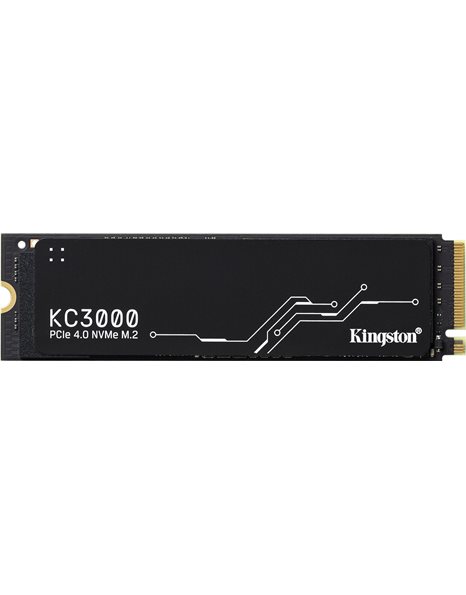 Kingston KC3000 2TB SSD, M.2 2280, PCIe 4.0 NVMe, 7000MBps (Read)/7000MBps (Write) (SKC3000D/2048G)