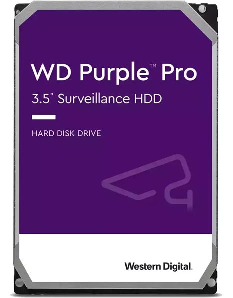 Western Digital Purple Pro Surveillance HDD, 8TB 3.5-Inch SATA3 6Gb/s, 256MB Cache, 7200rpm (WD8001PURP)