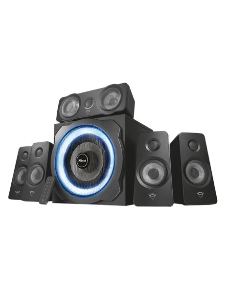 Trust GXT 658 Tytan 5.1 Surround Speaker System, 90Watt, Black (21738)