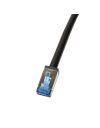 LogiLink Outdoor patch cable CAT.6A S/FTP PVC+PE, black, 50m (CQ7143S)