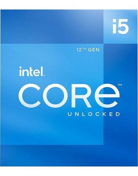 Intel Core i5-12600KF, 20MB Cache, 3.70 GHz (Up To 4.90 GHz), 10-Core, Socket 1700, Box (BX8071512600KF)
